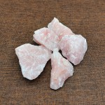 Rosenquarz Rohsteine 1 kg
