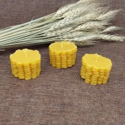 Bienenwachskerze Naturkerze Maiskolben